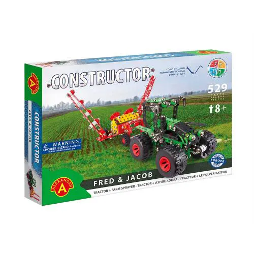 Constructor – Traktor mit Feldspritze "Fred & Jacob"