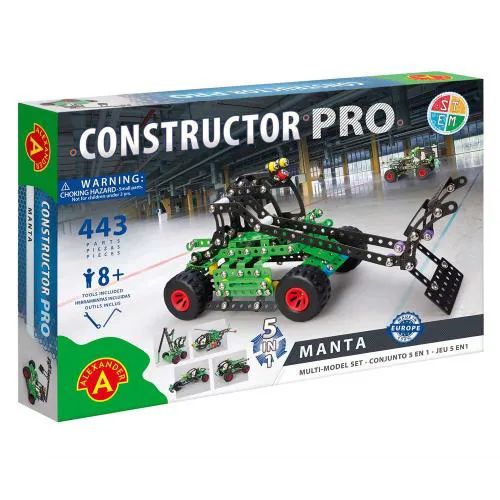 Constructor Pro – Bausatz 5-in-1 "Manta"