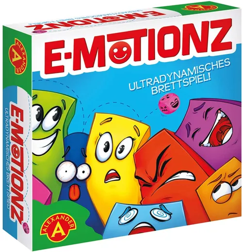 E-Motionz - das ultraschnelle Brettspiel für Gross und Klein