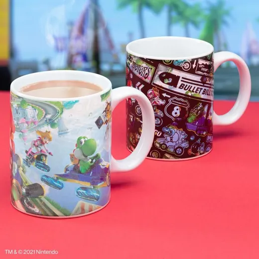 Mario Kart Heat Change Mug