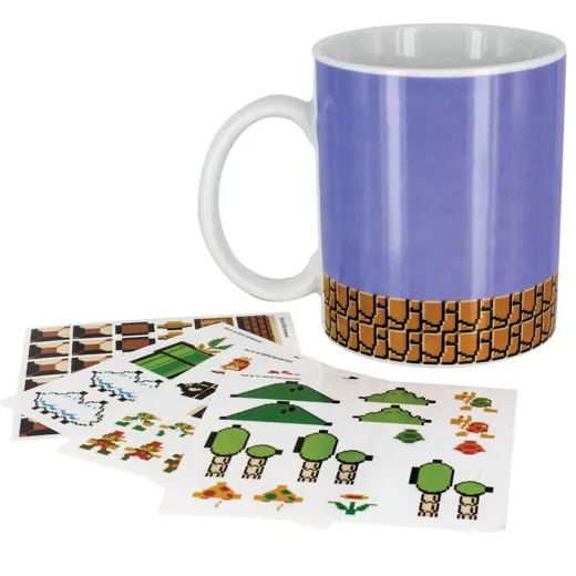 Super Mario Bros Build A Level Mug