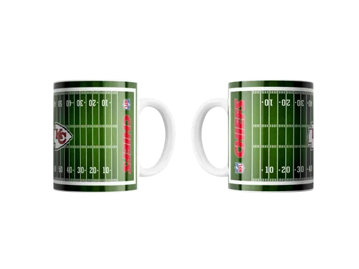 Kansas City Chiefs Jumbo-Tasse „Field“