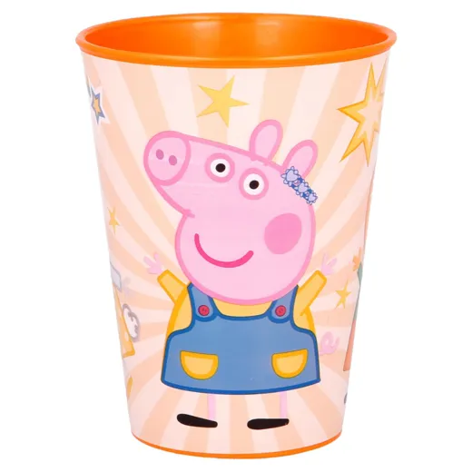 Peppa Pig "FREUNDLICHKEIT ZÄHLT" - Becher, 260 ml