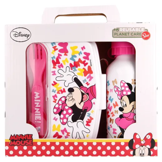 Minnie Mouse - Back to School Set in Geschenkbox