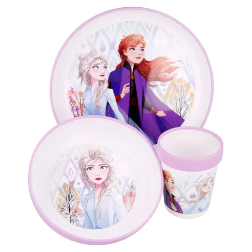 Frozen II - Premium Geschirr-Set 3-teilig