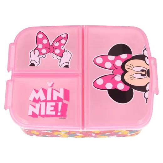 Minnie Mouse -  Lunchbox mit Fächern