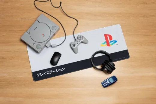 Playstation Logo XL Mauspad  (30x80 cm)