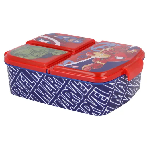 Avengers "ROLLING THUNDER" - Lunchbox mit Fächern