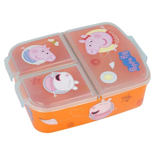 Peppa Pig - Lunchbox mit Fächern