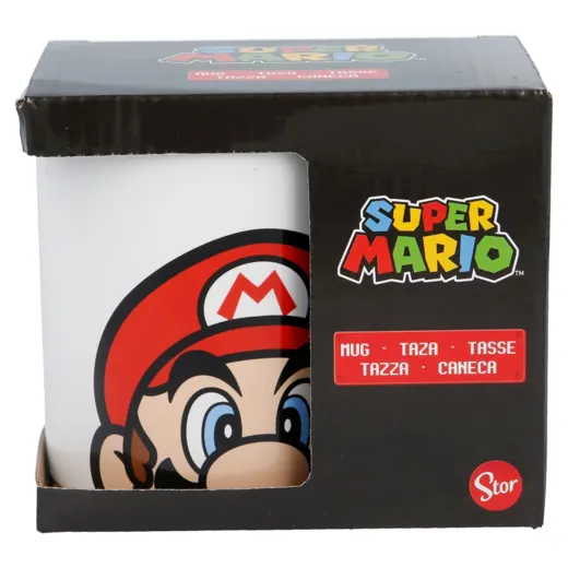 Super Mario - Tasse aus Keramik, 325 ml, in Geschenkbox