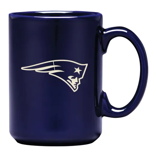 New England Patriots Laser Logo Tasse