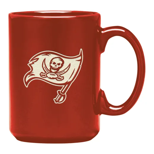 Tampa Bay Buccaneers Laser Logo Tasse 475 ml