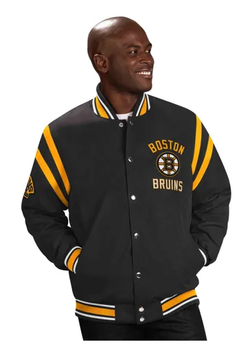 Boston Bruins Tailback Varsity Jacket