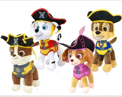 Paw Patrol - Mighty Pups Piraten Plüsch SET