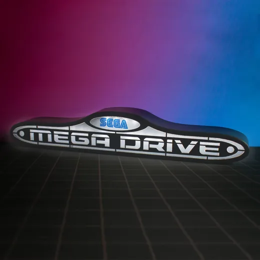 Sega Mega Drive Logo Light