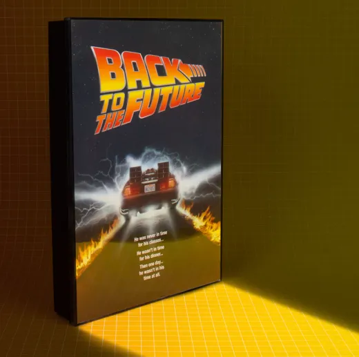 Back To The Future - Poster Light