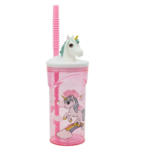 Einhorn - 3D-Figur Flasche, 360 ml