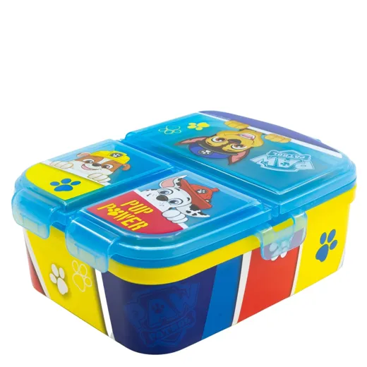 Paw Patrol "PUP POWER" -  Lunchbox XL mit 4 Fächern