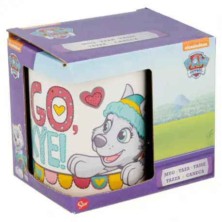 Paw Patrol "GO SKYE" Tasse aus Keramik, 325 ml, in Geschenbox