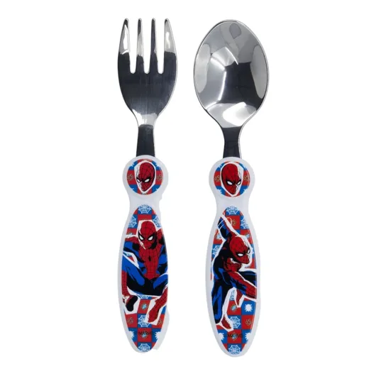 Spiderman "MIDNIGHT FLYER" - Kinderbesteck Set 2-teilig