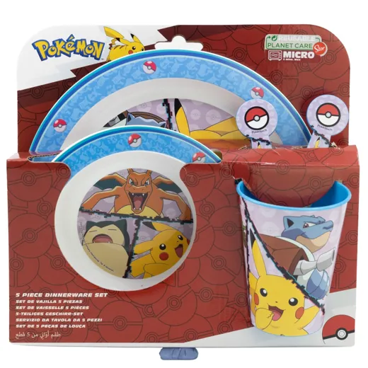 Pokémon - Geschirr-Set 5-teilig