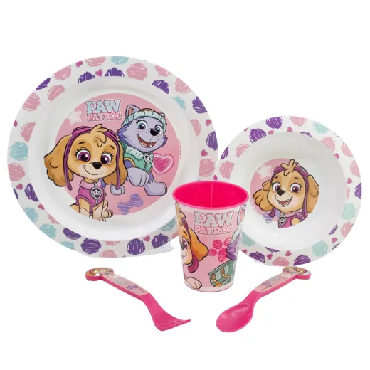 Paw Patrol "GIRL" - Geschirr-Set 5-teilig