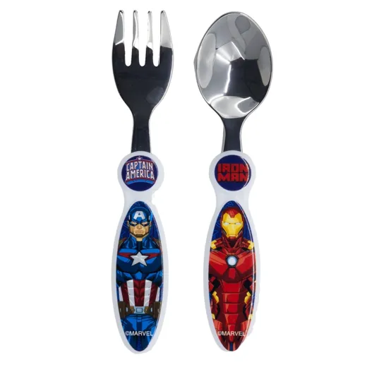 Avengers - Kinderbesteck Set - 2-teilig