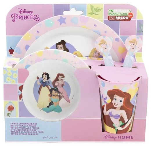 Disney Princess - Geschirr-Set 5-teilig