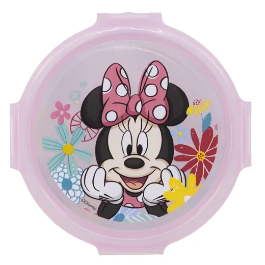 Minnie Mouse "SPRING LOOK" - runder Behälter, 270 ml