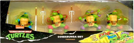 Teenage Mutant Ninja Turtles - Gawabunga Set (4 Figuren)