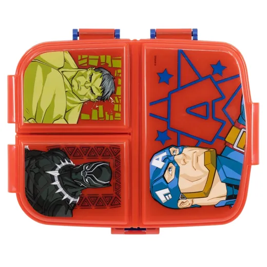 Avengers - Lunchbox XL mit 4 Fächern