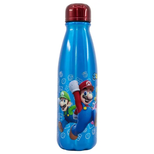 Super Mario - Kinder Aluminiumflasche, 600 ml