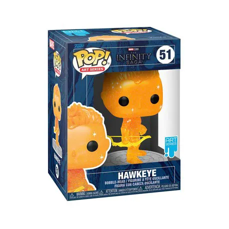 Funko POP! Marvel - Art Series - Infinity Saga: Hawkeye (Nr. 51)