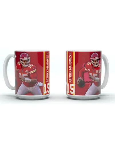 Kansas City Chiefs Jumbo-Tasse Motion "MAHOMES"