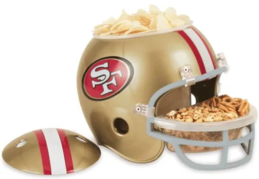 San Francisco 49ers Snack Helm