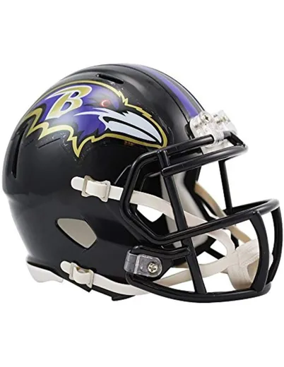 Baltimore Ravens Mini Helm "SPEED"