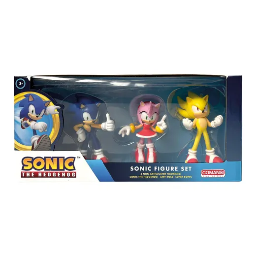 Sonic - 3er Set Figuren in Box