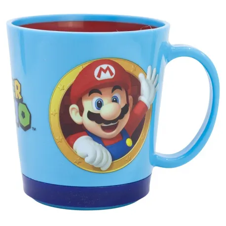 Super Mario - Tasse mit Kippschutz, 410 ml