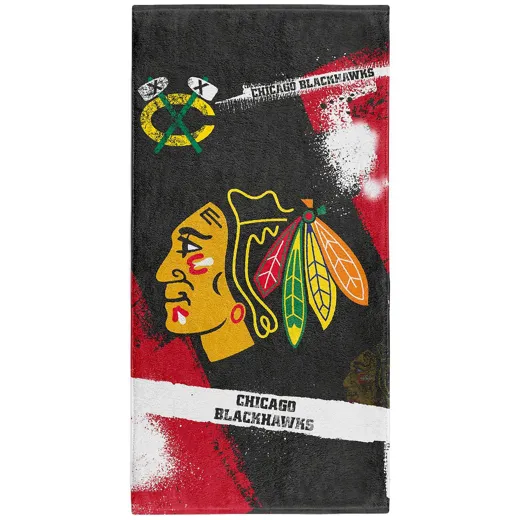 Strandtuch "SPRAY" Chicago Blackhawks