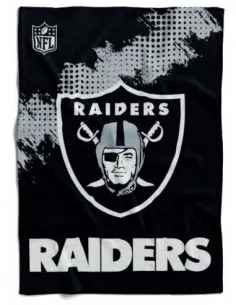 Las Vegas Raiders Flannel Decke; 150 x 200 cm