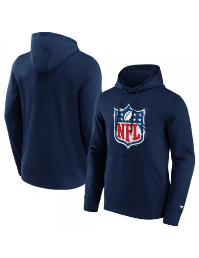 NFL Shield Splatter Crest Hoodie - Grösse XL