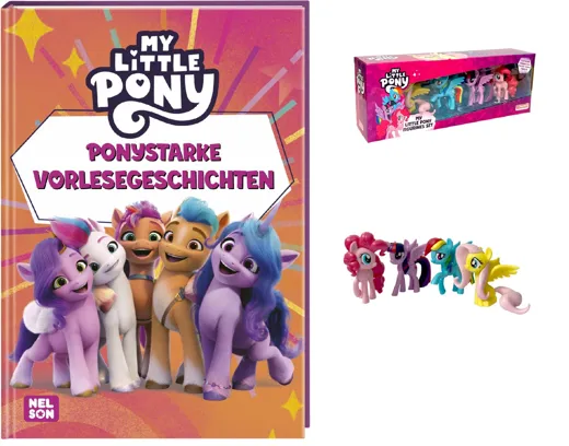 My little Pony - Geschenkset Buch und Figuren