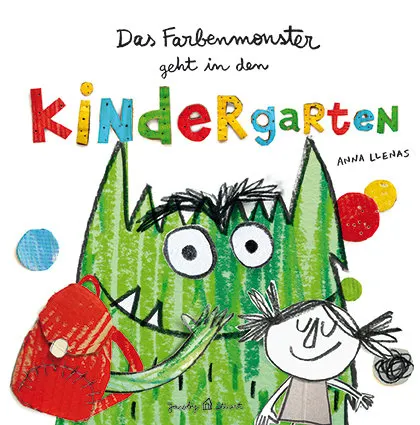 Das Farbenmonster geht in den Kindergarten - Buch; Anna Llenas