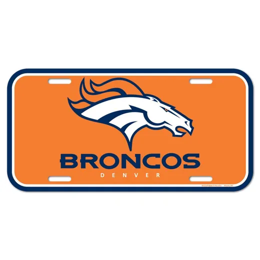 Denver Broncos Nummernschild