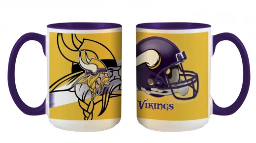 Minnesota Vikings 3D Inner Color Mug 445ml 445ml