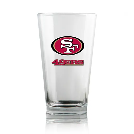 San Francisco 49ers Pint Gläser Set (2 Stk.) 475ml