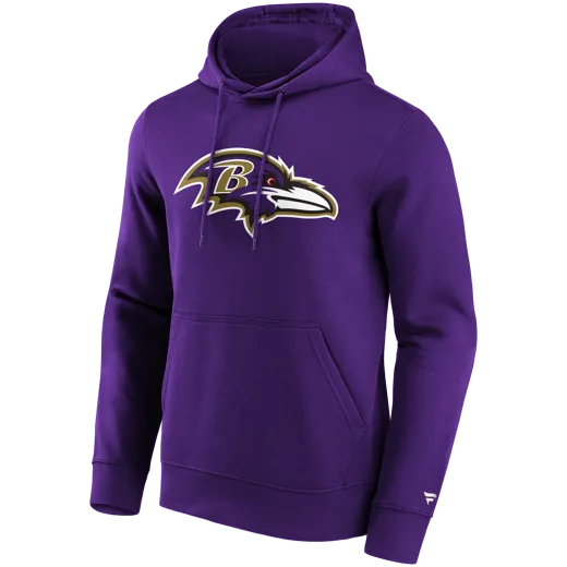 Baltimore Ravens Primary Logo Graphic Hoodie M