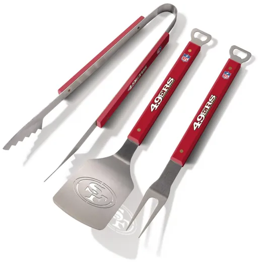 San Francisco 49ers Spirit Series 3-Piece BBQ Set