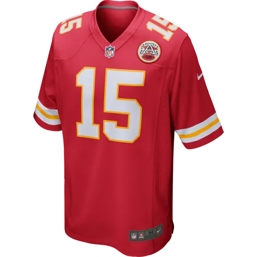 Kansas City Chiefs Nike Home Jersey Mahomes 15 M