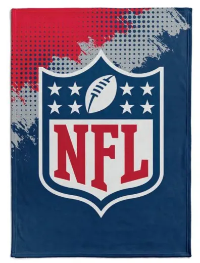 NFL Shield Flannel Decke /Throw CORNER  150x200cm